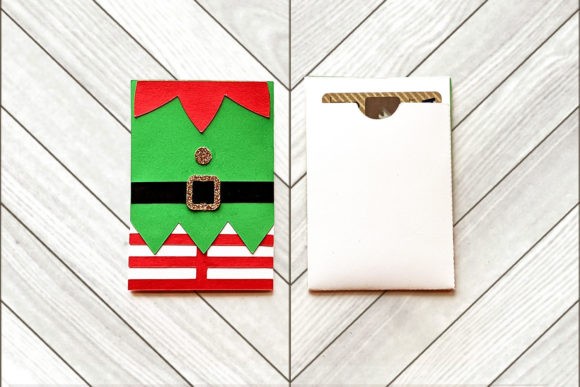 3D SVG Review: Christmas Elf Gift Card Holder