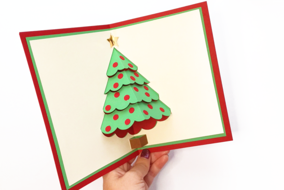 Christmas Tree Pop Up Card 3D SVG Review