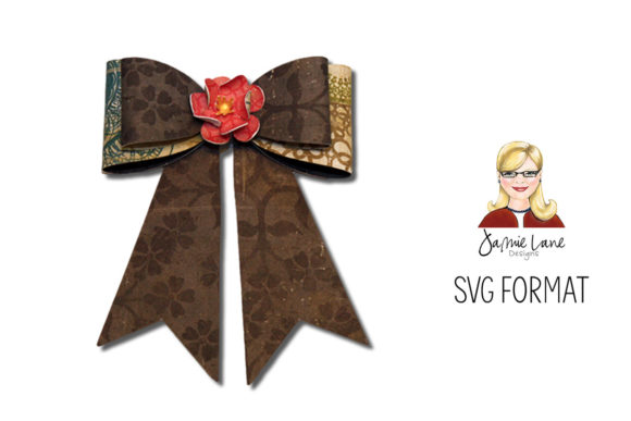 Double Bow with Tails: 3D SVG Shapes Review