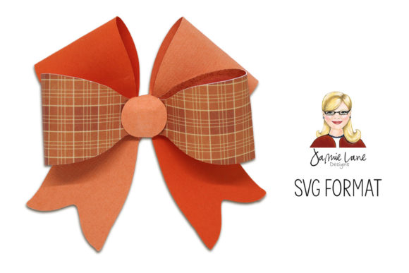 Double Criss-Cross Bow: 3D SVG Shapes for Crafting