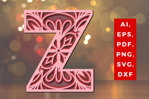 Layered Z Letter Mandala SVG: A Designer Review