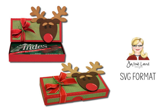 Reindeer Candy Box: A 3D SVG for Christmas