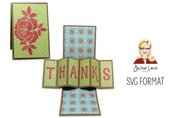 Thanks Twist Pop Card: 3D SVG Shapes Review
