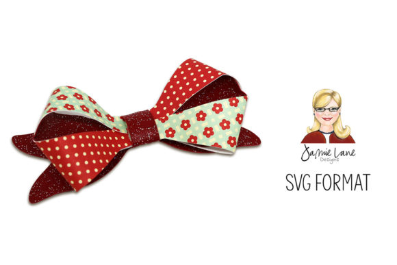 Two Toned Fold Over Bow: 3D SVG Shapes Review