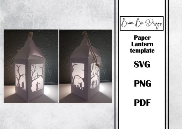 Zombie Halloween Paper Lantern: 3D SVG Shapes Review
